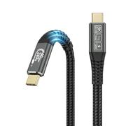 CAKOBLE USB 4 Cable - Thunderbolt 4, USB C 3.2, 40Gbps, 8K@60Hz, 240W, 48V/5A, 1M for iPhone 15/Pro/Pro Max, MacBook Pro, iPad Pro, USB C Display