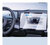 CAKYSE Compatible With BYD For Seal EV Electric 2023 Tempered Glass Screen Protector Film Car Infotainment GPS Navigation Protective Film GPS Transparent Navi Film(Instrument and gps)
