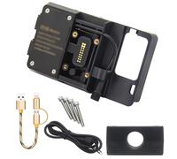 CAKYSE Compatible With F700 For 800GS For R1200GS For ADV Navigation Bracket Handlebar Bar Extension Stand Holder Motorcycle Accessories Motorcycle GPS Bracket