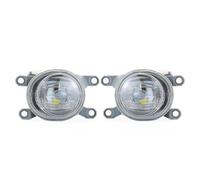 CAKYSE Indicators Lighting Compatible With Toyota For Corolla 2019 2020 1 Pair Left Right Fog Lamp Assembly Front Bumper Anti Fog Light OEM: 8122002100 8121002200(Pair Yellow)