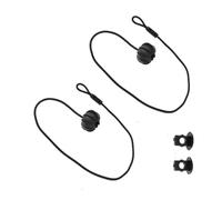 CAKYSE Rear Trunk Shelf Parcel String Strap Compatible With Toyota For Aygo 2005-2023 Car Rear Interior Parcel Shelf String Strap Accessories Auto Parts Oem 1K6863447A 2Pcs