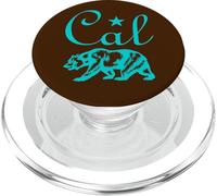 Cal Mono Teal PopSockets PopGrip for MagSafe