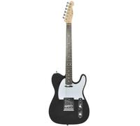 CAL62 | Electric Guitar - Black Gloss | Classic Design, Dynamic Tone from 2 Single Coil Pickups