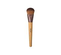 CALA. Calla Natural Bamboo Foundation Brush - Liquid Foundation or Cream Foundation Brush - Ergonomic Darkened Bamboo Handle - Vegan
