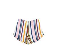 Cala de la Cruz Bahamas striped-pattern shorts - White M-L
