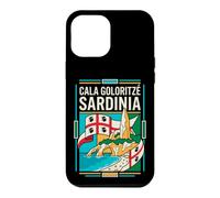 Cala Goloritzé Sardinia Flag Coastal Travel Art Case for iPhone 12 Pro Max