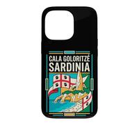 Cala Goloritzé Sardinia Flag Coastal Travel Art Case for iPhone 13 Pro