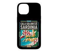 Cala Goloritzé Sardinia Flag Coastal Travel Art Case for iPhone 14