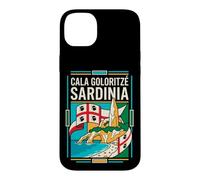 Cala Goloritzé Sardinia Flag Coastal Travel Art Case for iPhone 14 Plus