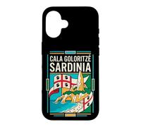 Cala Goloritzé Sardinia Flag Coastal Travel Art Case for iPhone 16