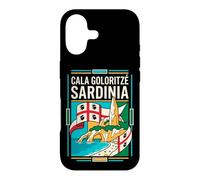 Cala Goloritzé Sardinia Flag Coastal Travel Art Case for iPhone 17