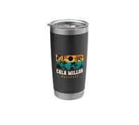 Cala Millor Mallorca East Coast Beach Sunset Design Stainless Steel Insulated Tumbler