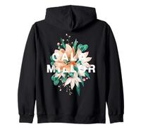 Cala Millor Mallorca Floral Design Spain Beach Vibes Zip Hoodie