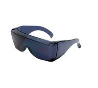 Calabria 3000 Large Square Over Safety Glasses UV Protection in Smoke