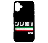 Calabria Italy Italian Flag Case for iPhone 16 Plus