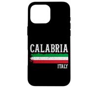 Calabria Italy Italian Flag Case for iPhone 16 Pro Max