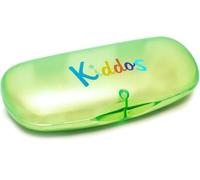 Calabria Kiddos Kid’s Hard Plastic Eyeglass Case Magnetic Closure Boys Girls Small Eye Glasses Sunglasses Holder Protective, Green, S