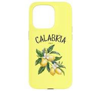 Calabria Lemon Art Italian Fruit Lover Italy Vintage Italia Case for iPhone 15 Pro