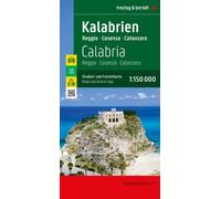 Calabria, Road and Leisure Map, 1:150.000, : Reggio - Cosenza - Catanzaro