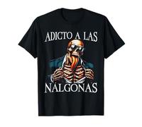 Calacas Chidas Gym Funny Sarcasm Slang Mexican Skull Sayings T-Shirt