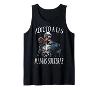 Calacas Chidas Gym Funny Sarcasm Slang Mexican Skull Sayings Tank Top