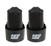 Calager 21V Lithium lon Battery for Power Tools,12/21V 1500/3000mAh Cordless Tool Battery Packs,Electric Rechargeable Battery for Grass Strimmer,Hedge Trimmer,Chainsaw,Car Washer (2A 12V)