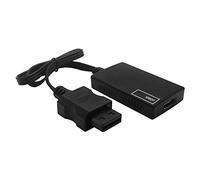 Calager HDMI-compatible Adapter Durable Home Video Sturdy Quick Response HDMI-compatible Converter compatible with HDTV/DVD/PAL/NTSC Black