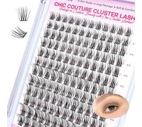 CALAILIS Wimpern Einzeln, 144 Pcs DIY Einzelne Wimpern Für Die Selbstanwendung Von Lash Extesnion Zu Hause, 10-16mm D Curl Cluster Individual Lashes (CDD12-MIX)