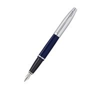 Calais Medium Beautiful Finishes Accented Fountain Pen Presented In A Gift Box