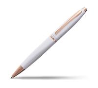 Cross Pens Ballpoint Pen Calais Pearlescent White Lacquer Penaa