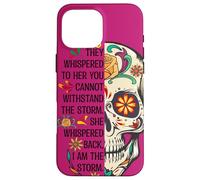 Calavera Sugar Skull Colourful The Storm Mexican Celebration Case for iPhone 16 Pro Max