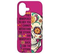 Calavera Sugar Skull Colourful The Storm Mexican Celebration Case for iPhone 17