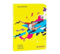 Calciatori Panini Academic Diary 2025-2026, Daily Academic Diary for Kids Teens Hardback and 352 Colored Pages with Football Stories and Figures, 5.1" x 7"