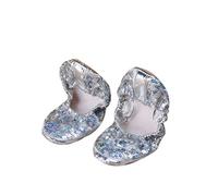 Calcifer® Egyptian Egypt Belly Dance Shoes Costume Gift for Big Party Christmas (Silver, S)