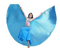 Calcifer® Egyptian Egypt Belly Dance Wings Isis Wings Costume Gift For Big Party Christmas (Blue)