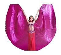 Calcifer® Egyptian Egypt Belly Dance Wings Isis Wings Costume Gift For Big Party Christmas (Rose)