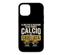Calcio e Grigliata Design Sportivo Barbecue Uomo Case for iPhone 12/12 Pro