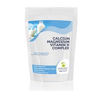 Calcium 400mg Magnesium 150mg Vitamin D 2.5mcg Complex 30 Tablets - LetterBox Friendly UK Fast Delivery -
