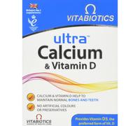 Calcium and Vitamin D Tablets, Vitabiotics Ultra (Pack of 1)