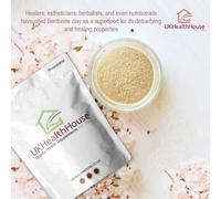 (2.5kg) Calcium Bentonite Fullers Earth Pure Fine Powder Natural Cleansing, Healing Clay