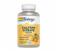 Solaray Chewable Calcium Citrate 1000 mg 60 Chewable Tablets