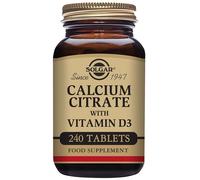 Calcium Citrate with Vitamin D3 Healthy Bones & Teeth High Potency Formula 240