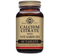 Solgar Calcium Citrate With Vitamin D 60 Tablets