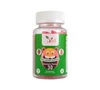 Calcium Gummies Kids,15 Day Supply, Natural Strawberry Flavour, 30 Chewable Vegan Gummies, Vegetarian Friendly, Energy & Immune System, Kids Calcium Gummies, GMO & Gluten Free.