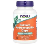 Now Foods Calcium Hydroxyapatite, 120 Caps (Pack of 1)