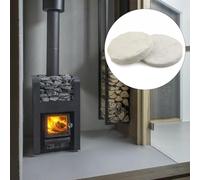 Calcium Magnesium Silicate Fibre Solution for Safer, Longer Lasting Fires in Fireplaces (2pcs)
