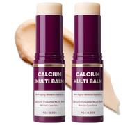 Calcium Multi-Action Lip Balm, Hydrating and Firming Balm, Eye Moisturizing Stick, Anti-Wrinkle Stick, Nourishes and Firms the Skin on the Face, Eye Area, Lips and Neck
