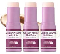 Calcium Multi-Action Moisturizer, Hydrating Anti-Aging Skincare Stick, Reduces Fine Lines and Dark Circles, Firms Skin, Suitable for Eyes, Neck, and Face