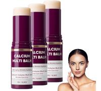 Calcium Multi Balm Anti-Aging Stick - Collagen Repair & Firming Cream for Face, Neck and Eyes, Hydrating Moisturiser for Wrinkles and Sagging Skin (3PCS)