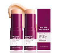 Calcium Multi Balm,Calcium Volume Multi Balm,Wrinkle Core Stick - Anti-Aging Firming Face Balm Stic/k, Korean Collagen Moisturizing Stick for Hydrating Eyes, Face & Neck Skin Care 2PCS